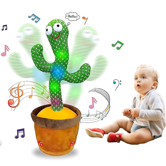 Dancing Cactus Toy, Cactus Musical Baby Toys|Toy for Home Decoration and Children Playing